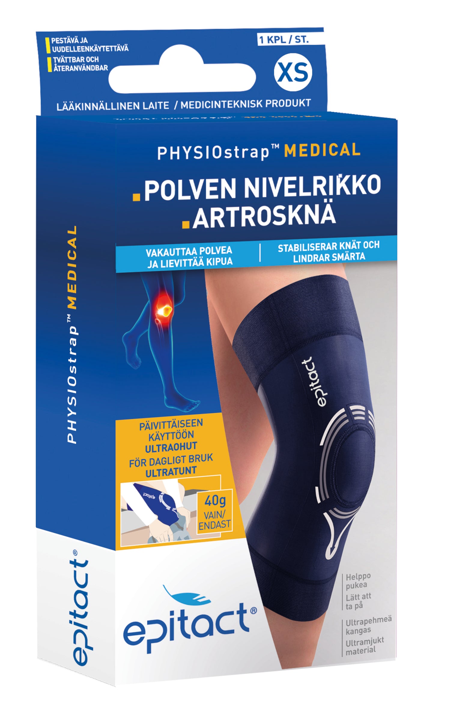 EPITACT PHYSIOstrap™ Medical Knästöd