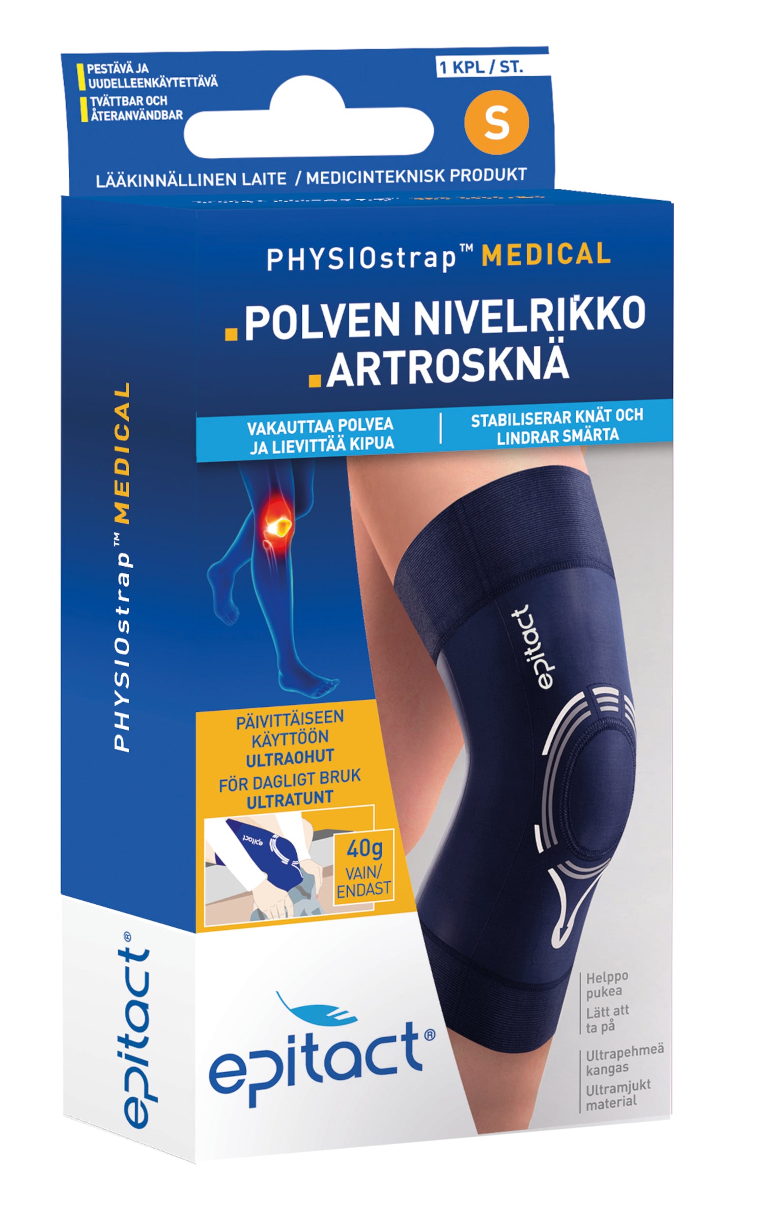 EPITACT PHYSIOstrap™ Medical Knästöd