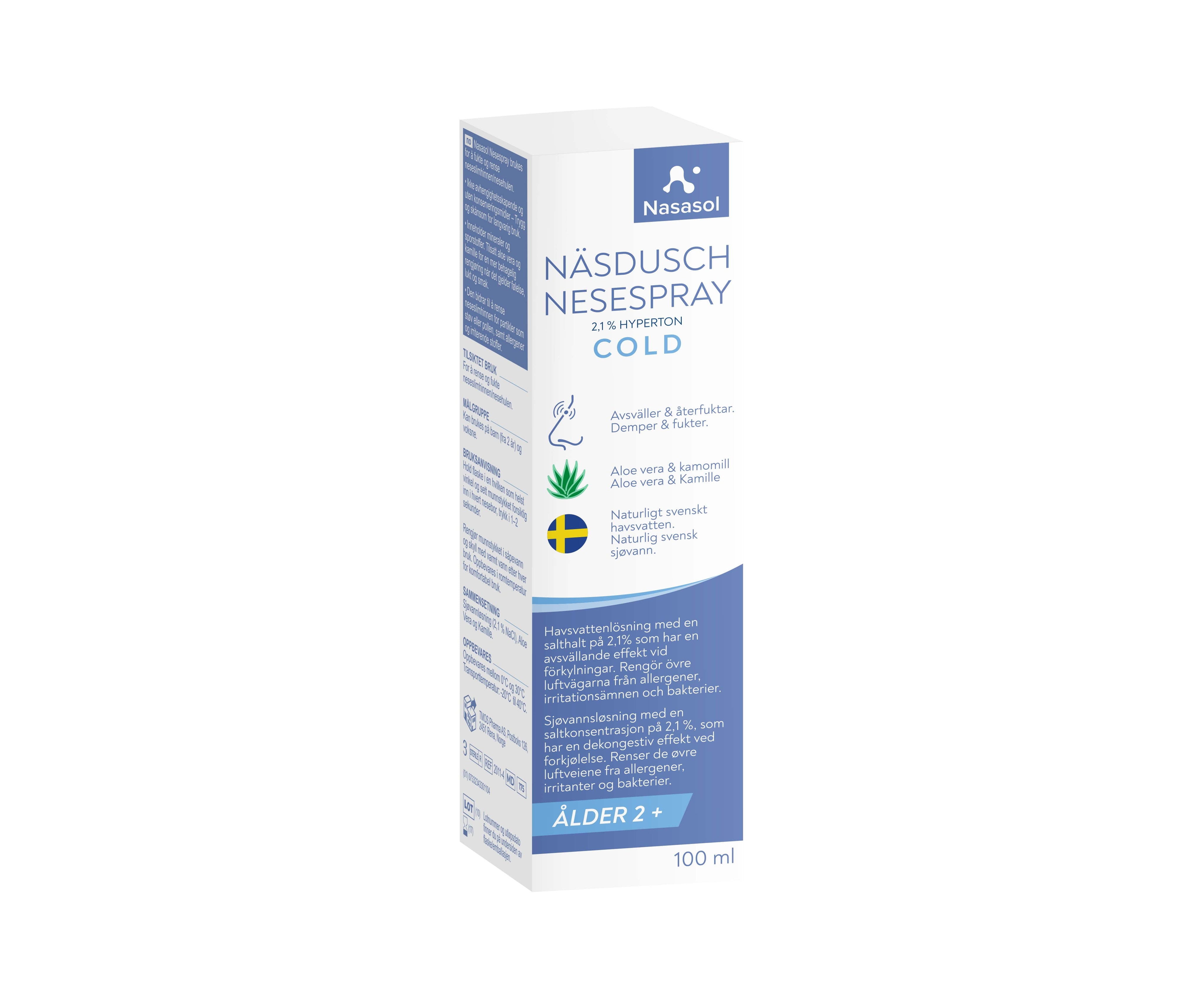 Nasasol® COLD Näsdusch 2,1% Hyperton