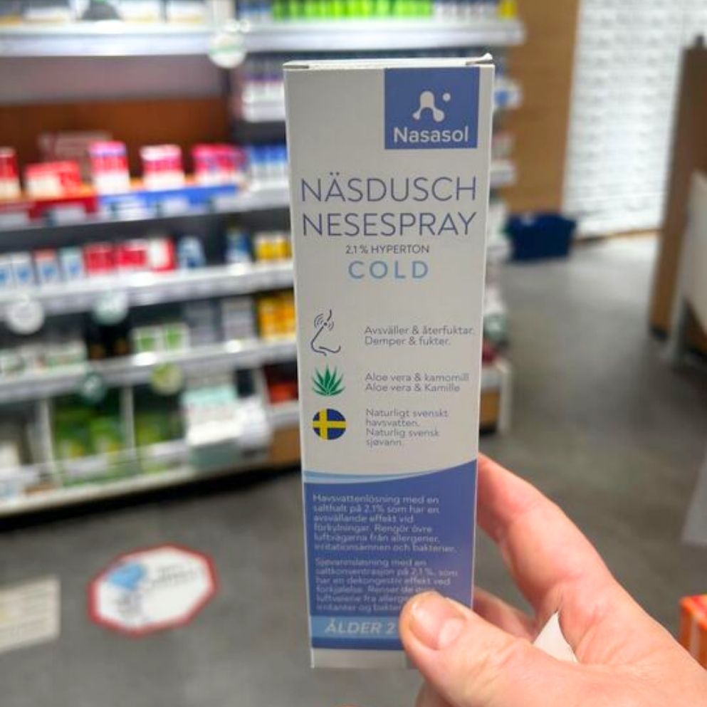 Nasasol® COLD Näsdusch 2,1% Hyperton